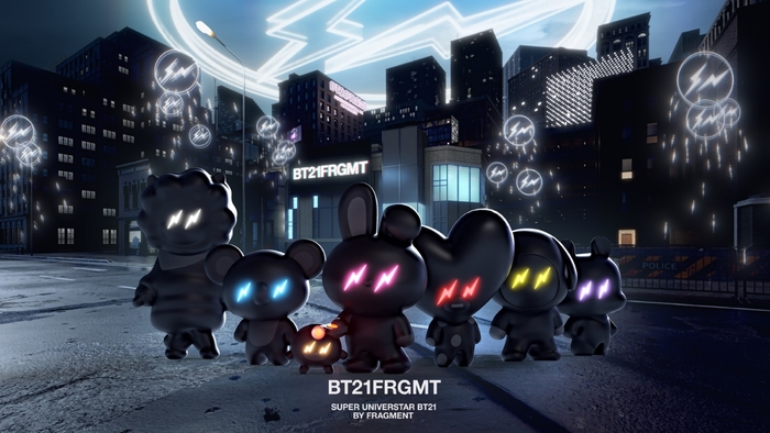 BT21 X FRAGMENT 컬렉션 이미지. [자료:IPX]