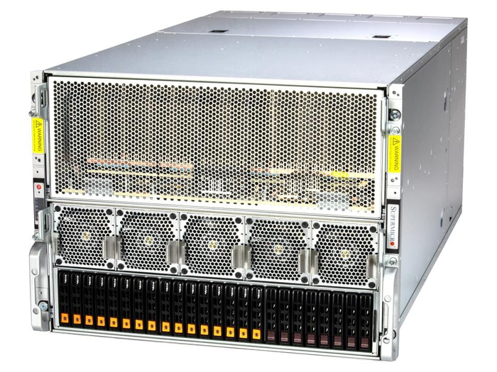 슈퍼솔루션의 8GPU AS-8125GS-TNMR2 〈사진 슈퍼솔루션〉