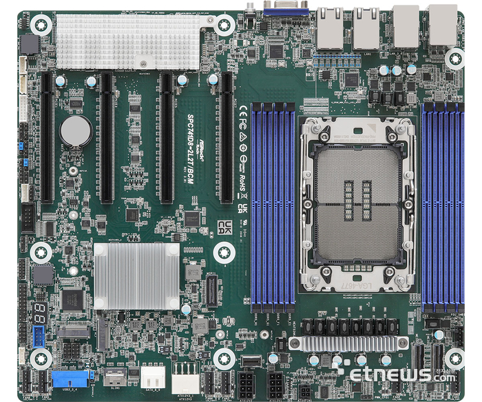 명인일렉트로닉스가 공급하는 애즈락랙의 머더보드 SPC741D8-2L2T/BCM