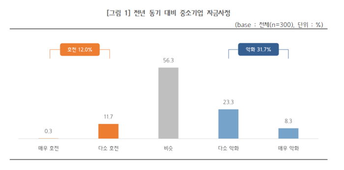 중소기업 금융이용·애로 실태조사 결과(자료=중소기업중앙회)