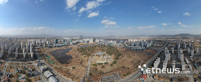 광주전남혁신도시 전경.