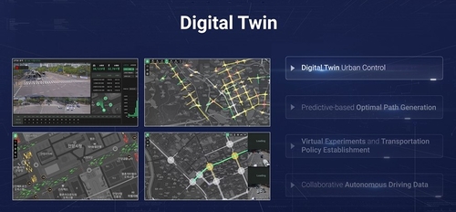 라온로드 디지털트윈 서비스. 사진=라온로드.