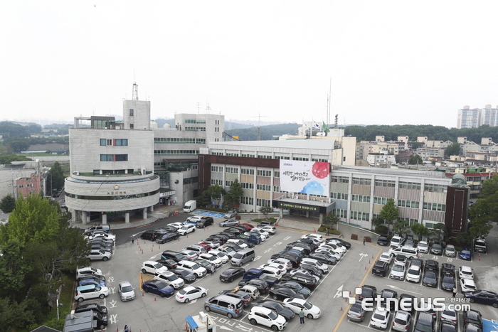 고양시청 전경