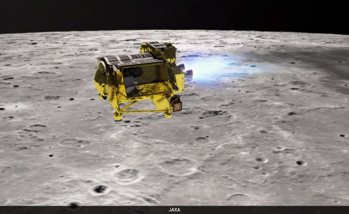 소형 착륙선 '슬림(Smart Lander for Investigating Moon; SLIM) 콘셉트 이미지. 사진=일본 우주항공연구개발기구(JAXA)