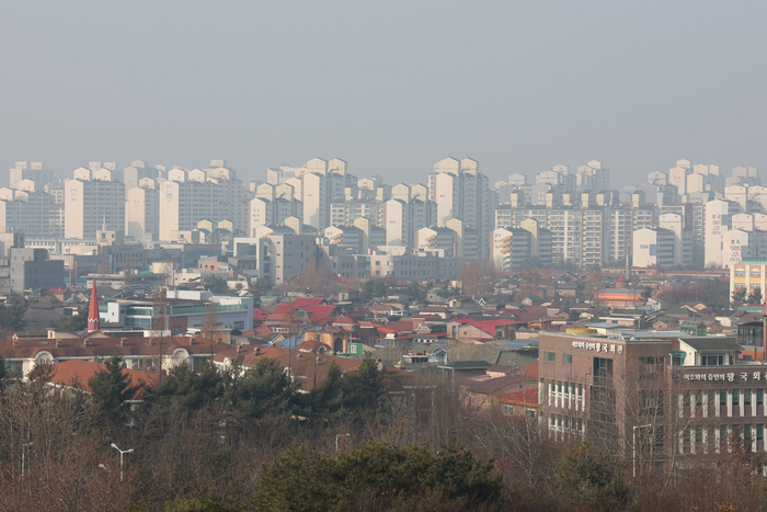 경기도 고양시 일산 일대의 모습. (사진=연합뉴스)