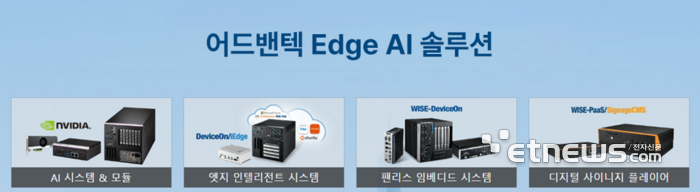 어드밴텍 Edge AI 솔루션 제품군