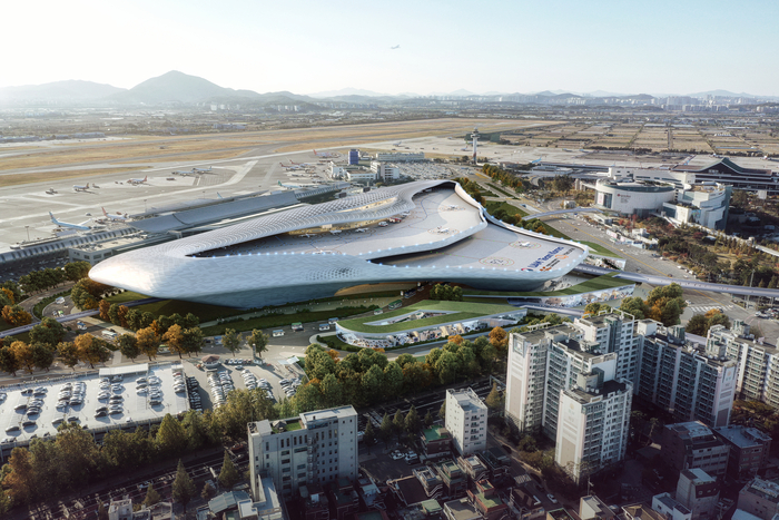 김포공항 혁신지구 조감도.(서울시 제공)