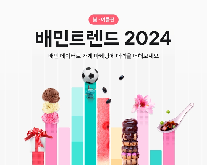 배달의민족, 2024 봄·여름 주문 트렌드 공개