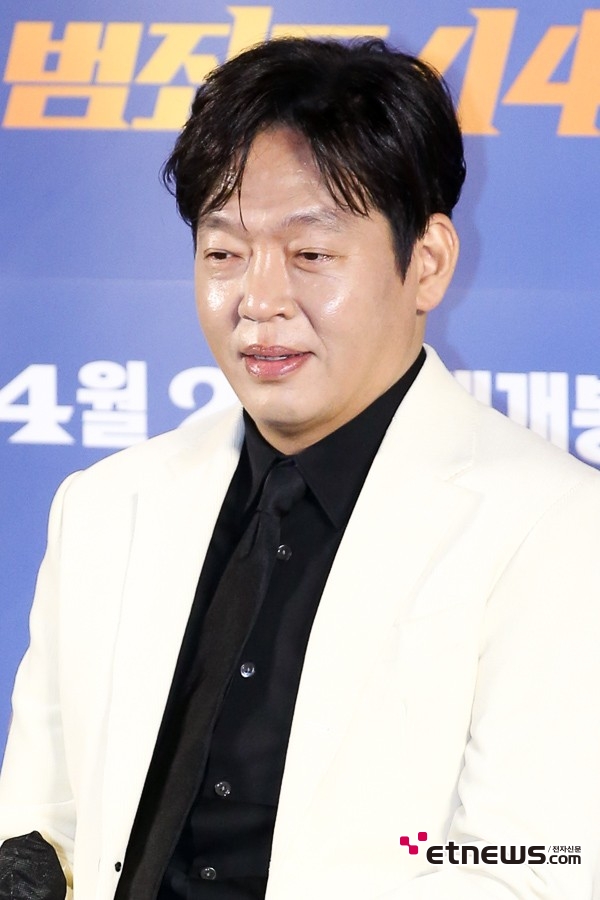 [ET포토] 박지환, '범죄도시 4에서도 함께해요'