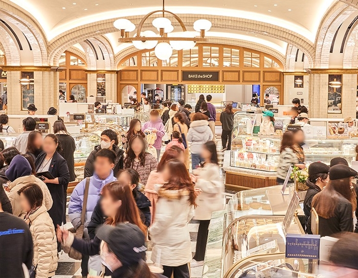 신세계백화점 스위트파크 전경