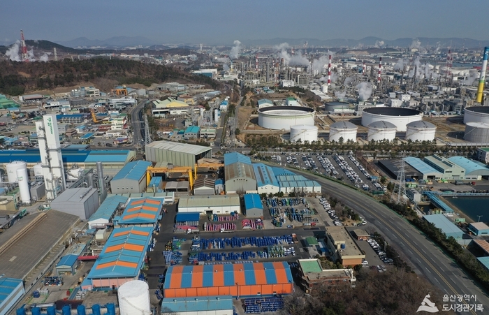 울산 온산국가산업단지 전경(울산시 제공)