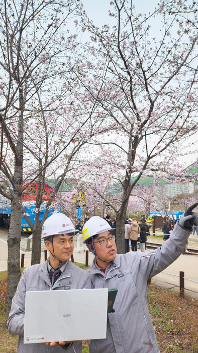 LG유플러스, 진해 군항제 기간 5G·LTE 품질 점검