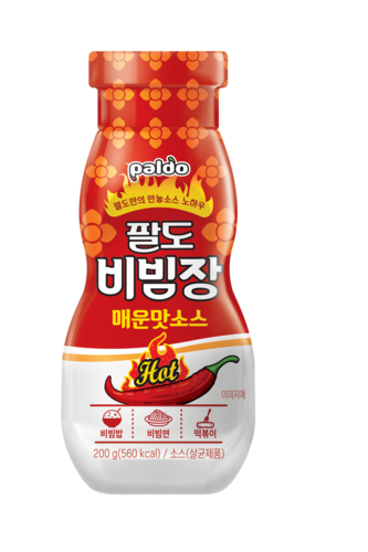 팔도비빔장 매운맛 소스. [자료:팔도]