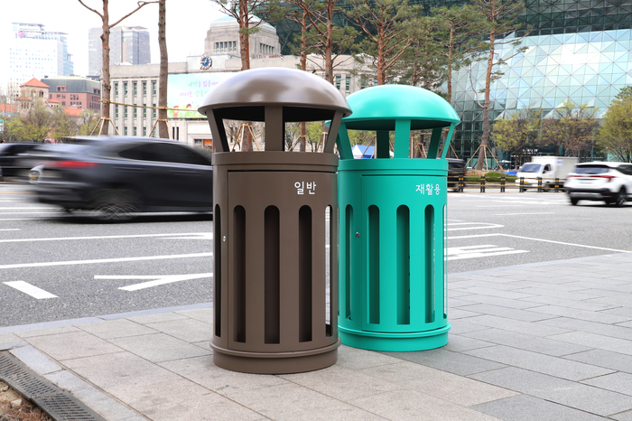 서울형 쓰레기통 시범설치 이미지. 자료=서울시 제공