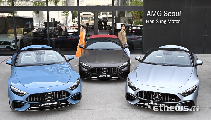 메르세데스-AMG SL 63 4MATIC+ 마누팍투어. 이동근기자 foto@etnews.com