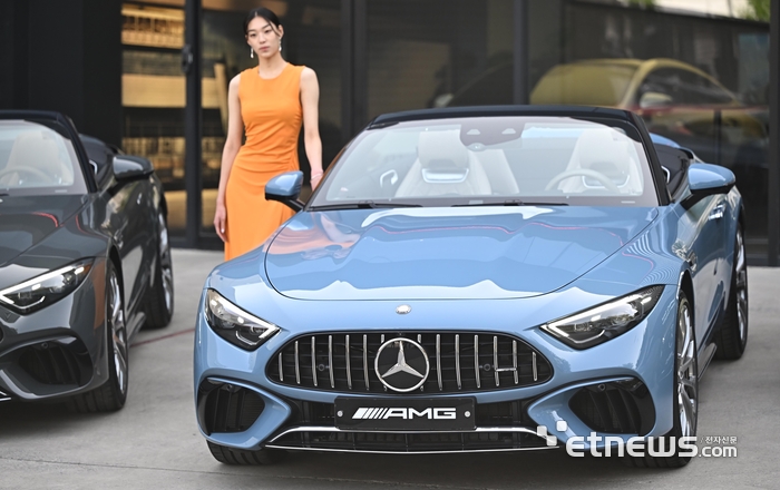 메르세데스-AMG SL 63 4MATIC+ 마누팍투어. 이동근기자 foto@etnews.com