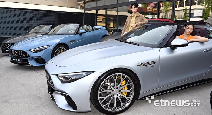 메르세데스-AMG SL 63 4MATIC+ 마누팍투어. 이동근기자 foto@etnews.com