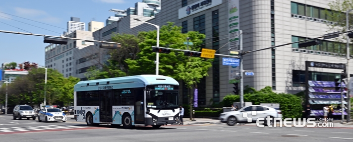 안양시 자율주행버스 '주야로' 시범운행 실시