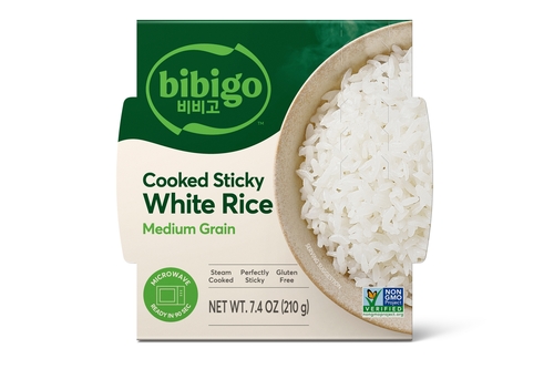 CJ제일제당이 북미에 수출하고 있는 'bibigo Sticky Rice' 제품. [자료:CJ제일제당]