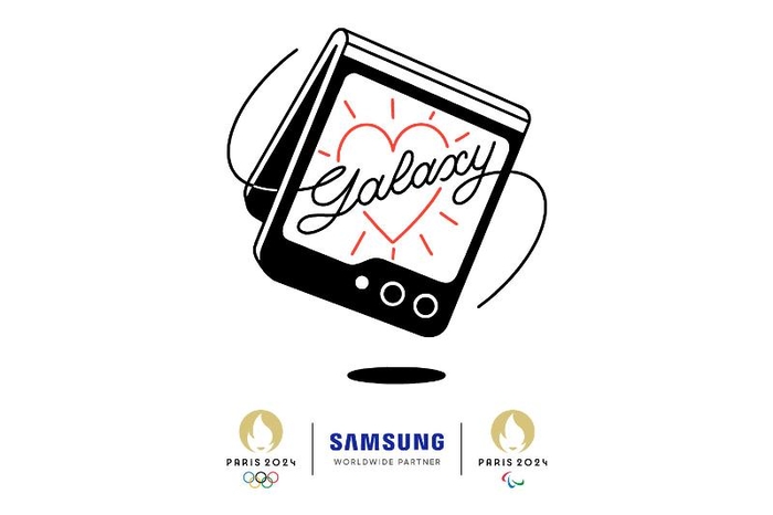 Paris Olympics 'Team Samsung Galaxy' image.