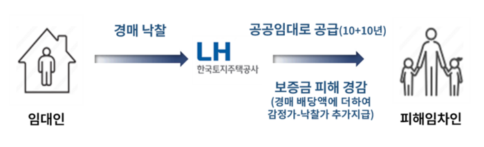 전세사기 피해자 주거안정 지원 강화방안. (자료=국토교통부)