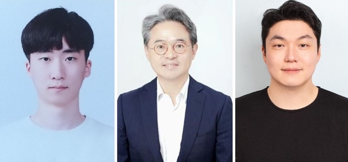 왼쪽부터 포스텍 통합과정 김한결 씨, 정현석 성균관대 교수, 송슬기 충남대 교수