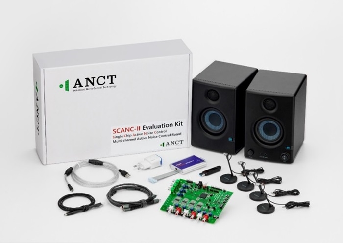 ANC 칩 평가 키트 (Evaluation Kit). 사진=에이엔씨티