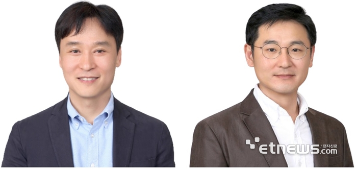 가천대 신소재공학과 윤영수 교수(왼쪽)와 김태영 교수.