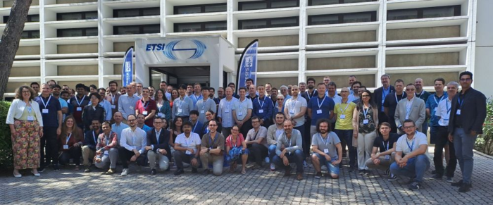 ETSI 4th FRMCS Plugtests 단체사진 사진=회명정보통신