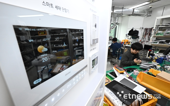 지능형 홈네트워크 KS인증 표류