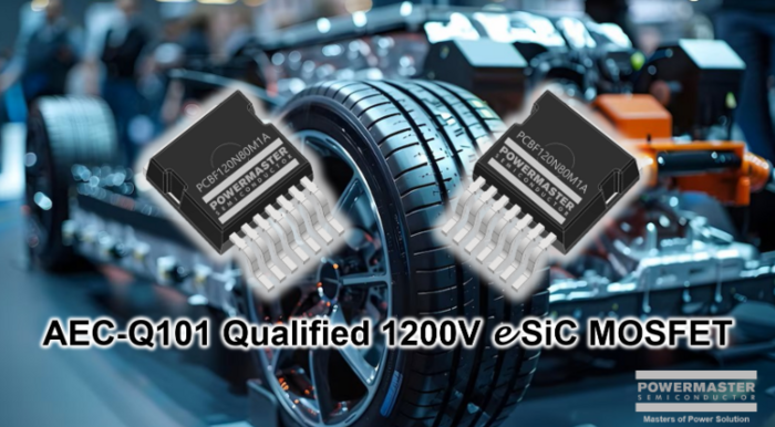 파워마스터반도체 - 파워마스터반도체가 전장용 인증(AEC-Q101)을 받은 1200V eSiC 모스펫(MOSFET) 전력반도체