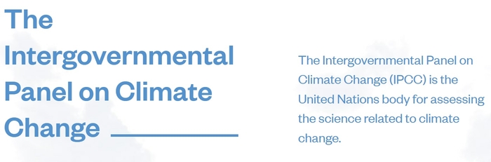 출처 : 유엔 '기후변화에 관한 정부 간 협의체'(IPCC) 홈페이지