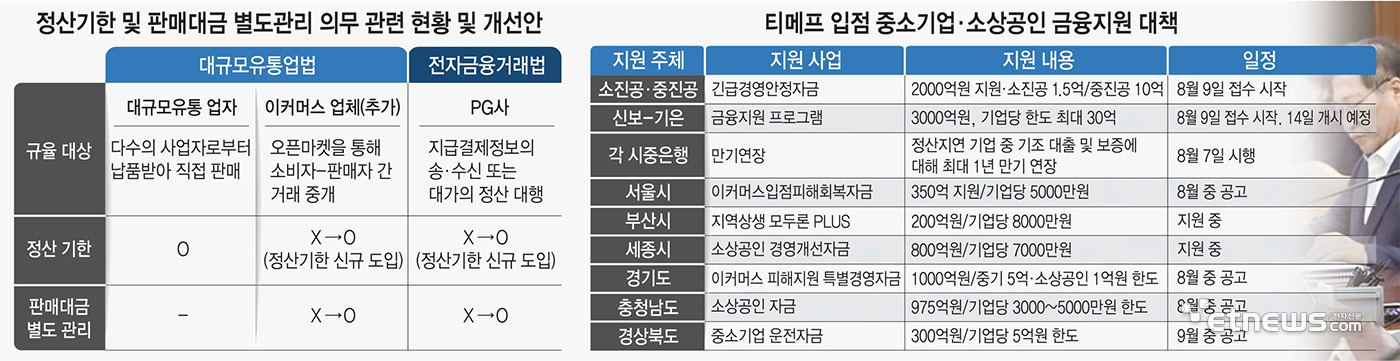 정산기한 및 판매대금 별도관리 의무 관련 현황 및 개선안