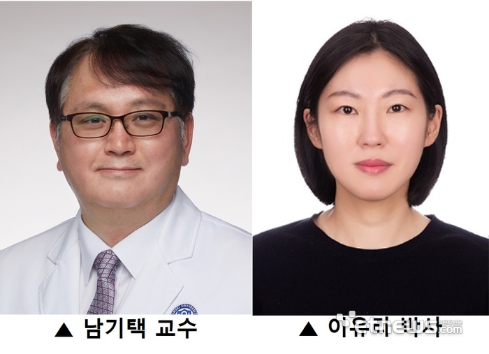 연세대의대 의생명과학부 남기택 교수·이유라 박사