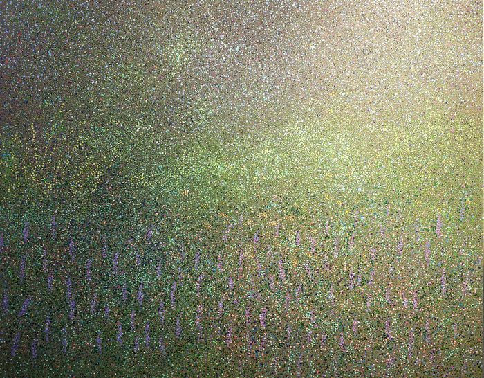 김진아_Sensory Memory-4, 2024, Acrylic on canvas, 116.7x90.9 cm. 사진=김진아/더아트나인갤러리