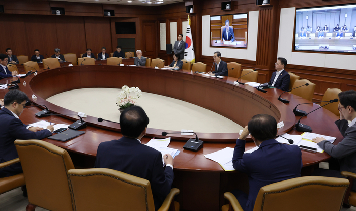 한덕수 국무총리가 22일 서울 종로구 정부서울청사에서 열린 국정현안관계장관회의에서 발언하고 있다. (사진=연합뉴스)