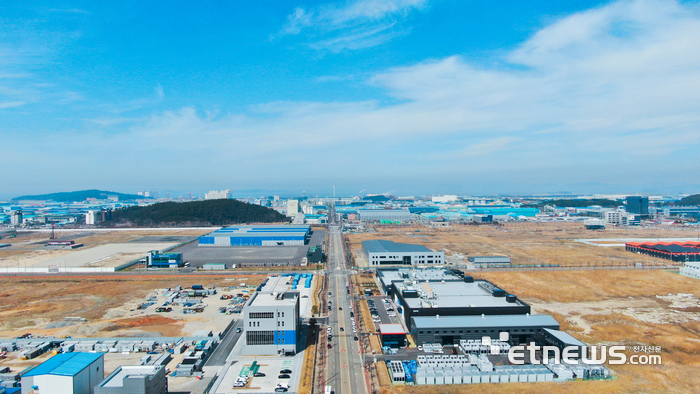 새만금 산단1공구.