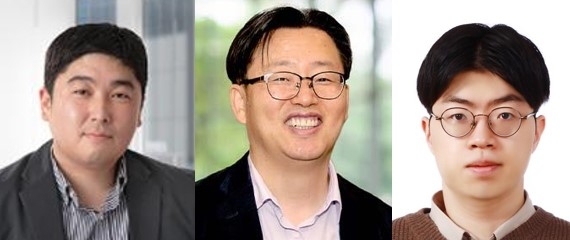 왼쪽부터 오승수 교수, 강병우 교수, 천수민 씨