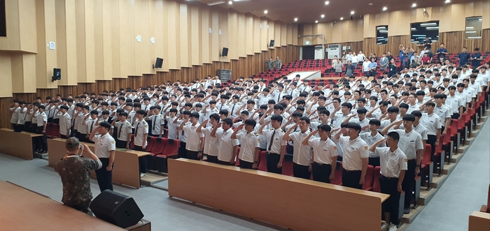 수원공업고는 군 정보 통신 분야 인재 양성에도 힘쓰고 있다. (사진=수원공업고)