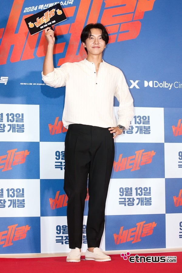 [ET포토] 이승기, '베테랑2 응원 왔어요'