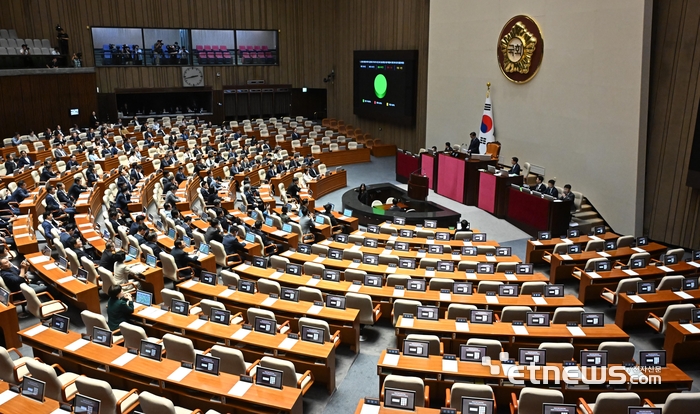 김건희 특검법 본회의 통과