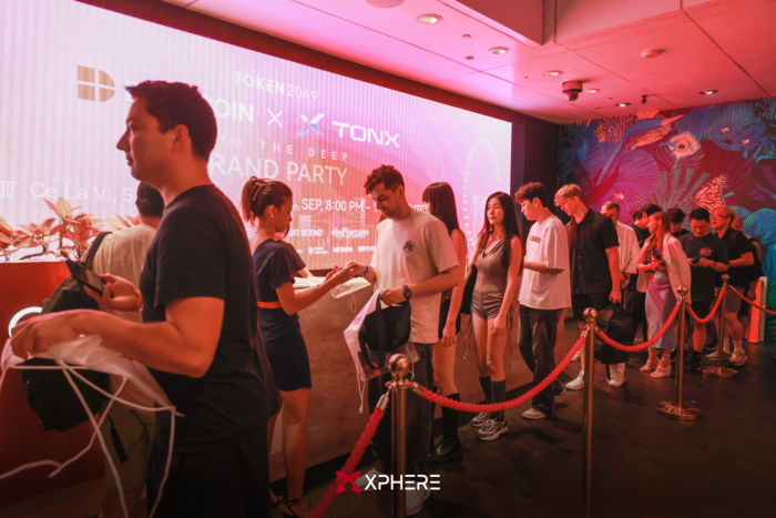 'INTO THE DEEP - DEEPCOIN X TONX TOKEN 2049 GRAND PARTY'