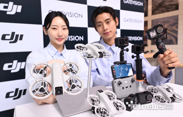 DJI 드론·액션캠 신제품 런칭