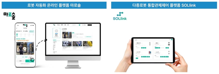 빅웨이브로보틱스 마로솔·솔링크 플랫폼. (이미지=빅웨이브로보틱스)
