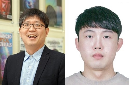 포스텍 노준석 교수(왼쪽)과 기계공학과 통합과정 성준화 씨