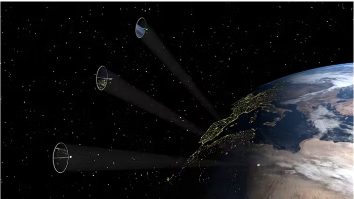 궤도태양반사경 개념도 (출처=글라스고우 대학교 연구팀, NASA)