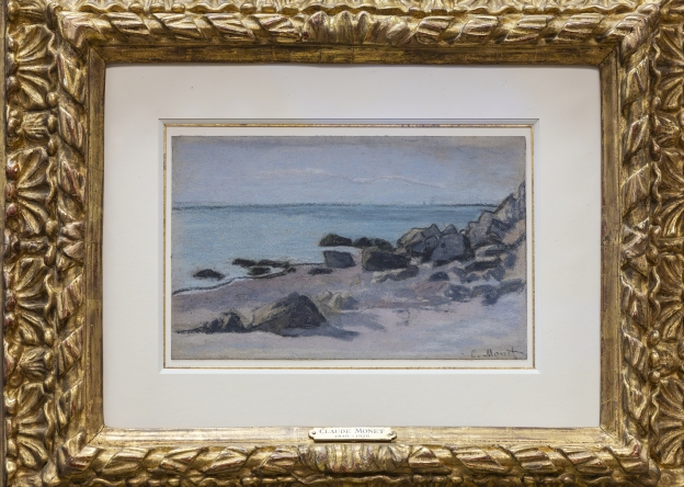 클로드 모네의 희귀작 바닷가(Bord de Mer). 사진=AP 연합뉴스