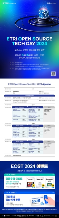 ETRI, 15일 7개 출연연과 '오픈소스 성과' 공개