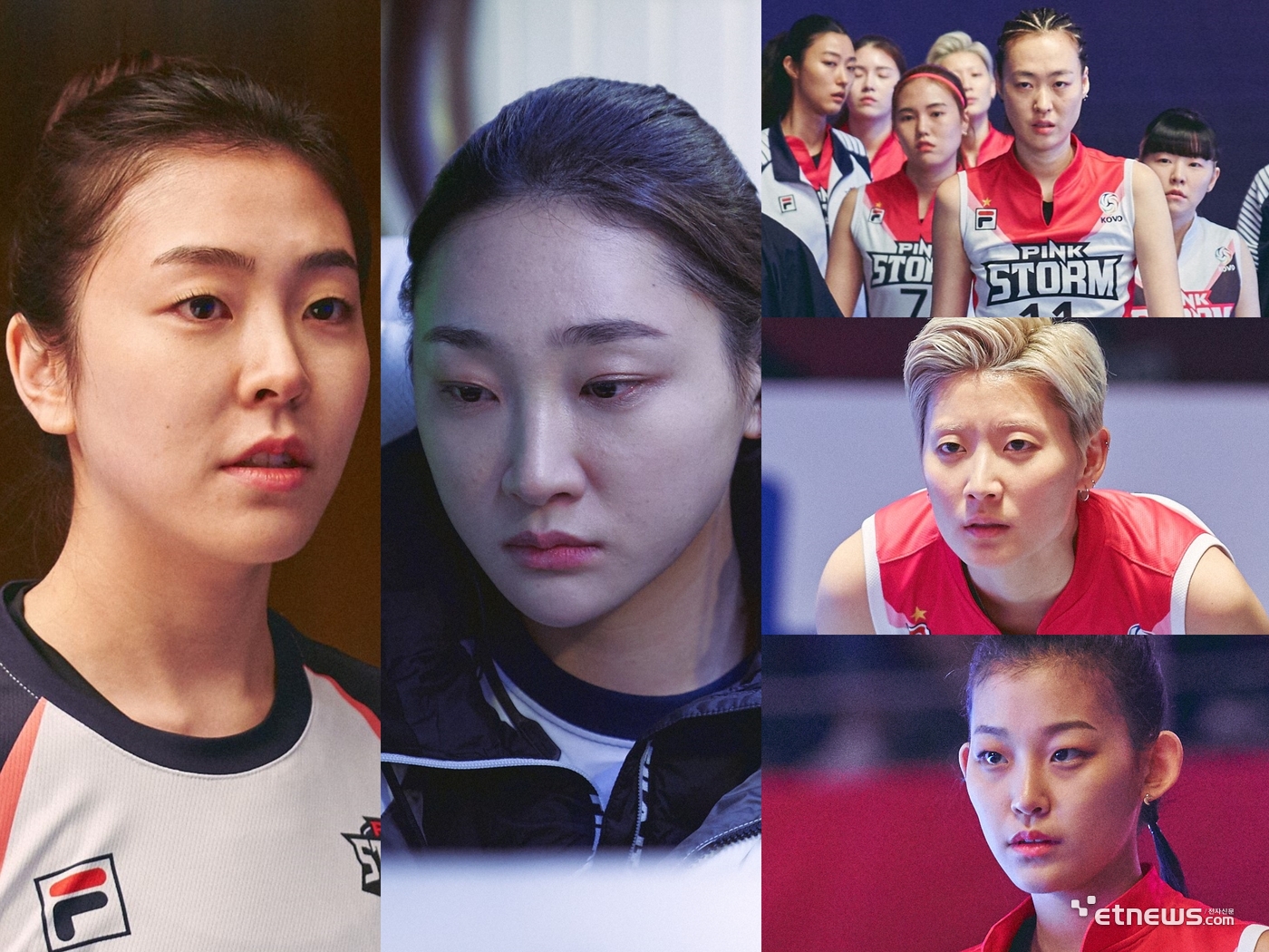 (왼쪽부터)신윤주, 시은미, 장수임, 차수민, 송이재 등 신예배우들이 영화 '1승'에서 열연을 펼칠 예정이다. (사진=아티스트유나이티드·키다리스튜디오·콘텐츠지오 제공)