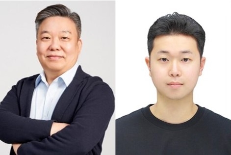 김형섭 포스텍 교수(왼쪽)와 제1저자 김래언 씨